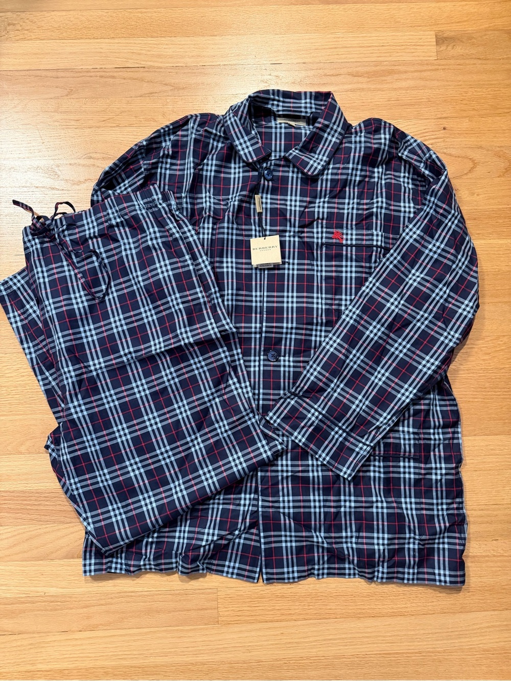 Burberry London Pajama Set - Vintage